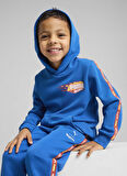 Puma Erkek Çocuk Mavi Sweatshırt 63007158-PUMA X HOT WHEELS Hoodie T