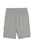 Puma 68266203 ESS No. 1 Logo Cargo Short Gri Lastikli Bel Regular Fit Düz Erkek Şort