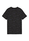 Puma Siyah Erkek Çocuk T-Shirt 68514601-MID90S AOP Tee B PUMA Blac