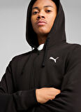 68259201 ESS Full-Zip Hoodie TR PUM Gri Kapüşon Yaka Regular Fit Erkek Zip Ceket