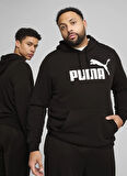 68257201 ESS No. 1 Logo Hoodie TR P Beyaz Kapüşonlu Lastikli Bel Regular Fit Baskılı Erkek