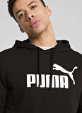 68257201 ESS No. 1 Logo Hoodie TR P Beyaz Kapüşonlu Lastikli Bel Regular Fit Baskılı Erkek
