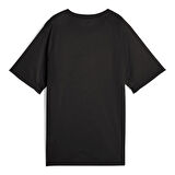Evostripe Kadın Siyah Günlük Stil T-Shirt 68504801