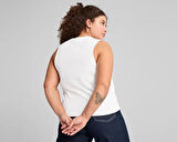 Puma Ess No. 1 Logo Slim Tank Kadın Günlük Atlet 68496802 Beyaz