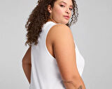 Puma Ess No. 1 Logo Slim Tank Kadın Günlük Atlet 68496802 Beyaz