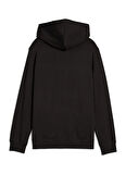 Puma Baskılı Erkek Çocuk Siyah Sweatshırt 68514801-MID90S Hoodie TR B PUMA Bl