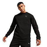Pumatech Crew Erkek Siyah Antrenman T-Shirt 68459901