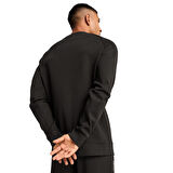 Pumatech Crew Erkek Siyah Antrenman T-Shirt 68459901