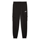 Ess No. 1 Logo Erkek Siyah Günlük Stil Eşofman Altı 68266101