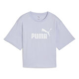 Essential Cropped No.1 Kadın Mavi Günlük Stil T-Shirt 68497247