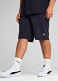 68259816 ESS Shorts 10 New Navy Siyah Lastikli Bel Regular Fit Erkek Şort
