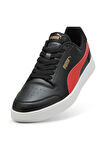 Erkek Puma Shuffle Günlük Sneaker - Siyah / Kırmızı | 42,5