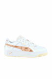 Puma Carina Street Lux Crafted Kadın Spor Ayakkabı Warm White/Almost Apricot (40040302)