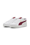 Puma Court Classico 400284 04 Erkek Sneaker Ayakkabı Beyaz Bordo 40-45 