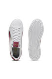 Puma Court Classico 400284 04 Erkek Sneaker Ayakkabı Beyaz Bordo 40-45 