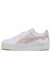 Puma Carina Street Lux Crafted Kadın Spor Ayakkabı Beyaz/Rose Quartz (40040301)