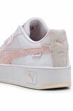 Puma Carina Street Lux Crafted Kadın Spor Ayakkabı Beyaz/Rose Quartz (40040301)