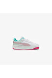 Puma Carina Street Jr 393846 16 Kadın Sneaker Ayakkabı Beyaz Pembe 36-40 