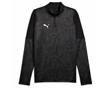 Puma Teamcup Training 1/4 Zip Top Erkek Futbol Uzun Kollu Antrenman Üstü 65916403 Siyah