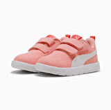 Puma Courtflex V3 Mesh Inf Bebek Pembe Spor Ayakkabı - 398086 07
