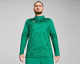 Puma Teamcup Training 1/4 Zip Top Erkek Futbol Uzun Kollu Antrenman Üstü 65916405 Yeşil