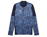 Puma Teamcup Traınıng 1/4 Zıp Top Erkek Futbol Uzun Kollu Antrenman Üstü 65916406 Lacivert