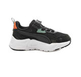 400660-02 Puma Trinity Lite Mıd 90S Ac+ Ps çocuk Spor Ayakkabı Siyah