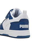 Puma Beyaz - Mavi Erkek Çocuk Yürüyüş Ayakkabısı 39741921-Puma Rebound V6 Lo AC+ PS