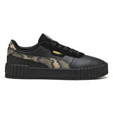Carina 3.0 Snake Chic Kadın Siyah Sneaker Ayakkabı 40072302