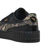 Carina 3.0 Snake Chic Kadın Siyah Sneaker Ayakkabı 40072302