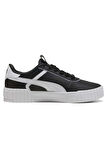 Puma Carina 3.0 Lüxe Kadın Spor Ayakkabı Beyaz Siyah Sneaker - 400724 
