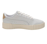 401616-01 Puma Carina 3.0 Bold Elegance Kadın Spor Ayakkabı Beyaz