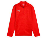 Puma Teamgoal Trg 1/4 Zip Top Gpc Erkek Futbol Antrenman Uzun Kollu Tişört 66006601 Siyah
