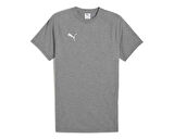 Puma TeamEvostripe Tee Erkek Günlük Tişört 65995333 Gri
