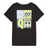 Graphics Kadın Siyah Koşu T-Shirt 52655301
