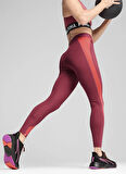 Puma 52667917 W PUMA STRONG COLORBLOCKTI Beyaz Blok Desenli Kadın Tayt