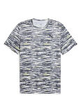 Puma 52671802 M TAD ESSENTIALS AOP Tee P Beyaz Yuvarlak Yaka Regular Fit Baskılı Erkek T-Shirt