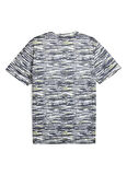 Puma 52671802 M TAD ESSENTIALS AOP Tee P Siyah Yuvarlak Yaka Regular Fit Baskılı Erkek T-Shirt