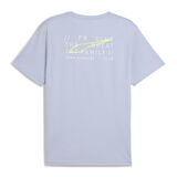 Graphics Erkek Mavi Koşu T-Shirt 52655747