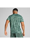 Puma  Tad Essentials Aop Tee Erkek Yeşil Spor Tişört 52671830