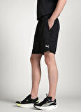Puma 52671901 M TAD ESSENTIALS AOP 7 WO Siyah Lastikli Bel Regular Fit Düz Erkek Şort