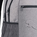 Puma Buzz Heather Gri Unisex Spor Sırt Çantası - 091350 01