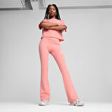 Class Relaxed Crop Kadın Pembe Günlük Stil T-Shirt 68503018