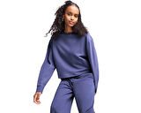 Puma Her Relaxed Crew Kadın Günlük Sweatshirts 68505846 Mor