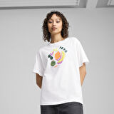 Puma 68508502 Graphics Relaxed Fruity Tee Kadın Spor Tişört