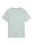 Puma Mint Kız Çocuk T-Shirt 68510667-FLAMING LOVE AOP Tee G Mod