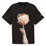 Dylan Exhibit Erkek Siyah Basketbol T-Shirt 63047501