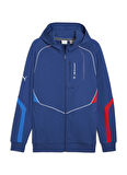 63061504 BMW MMS HOODED SWEAT JACKE Siyah Kapüşonlu Normal Bel Regular Fit Erkek Zip Ceket