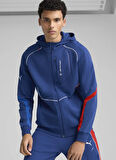 63061504 BMW MMS HOODED SWEAT JACKE Siyah Kapüşonlu Normal Bel Regular Fit Erkek Zip Ceket