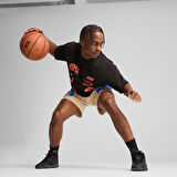 Excavation Erkek Siyah Basketbol T-Shirt 63066401